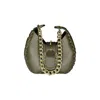 Ruj Heritage Women's Green / Gold Mini Hobo Bag Olive In Multi