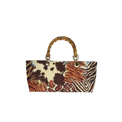 Ruj Heritage Women's Mini Picnic Bag Jacquard Animalier
