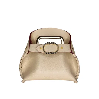 Ruj Heritage Women's Neutrals Mini Madeleine Bag Beige In Sand