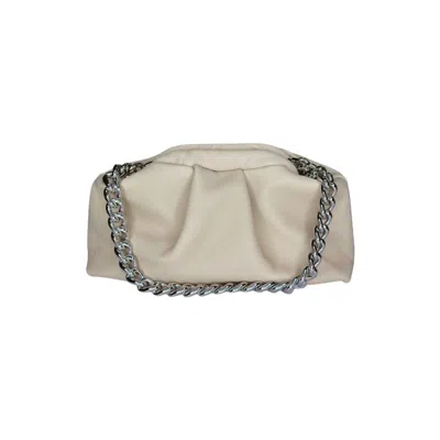 Ruj Heritage Women's Neutrals Mini Puffy Bag Sabbia In Black