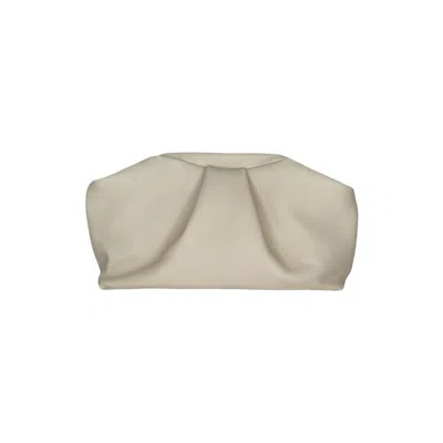 Ruj Heritage Women's Neutrals / Red Puffy Bag Sabbia