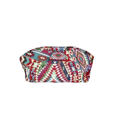 Ruj Heritage Women's Puffy Bag Boho Orange