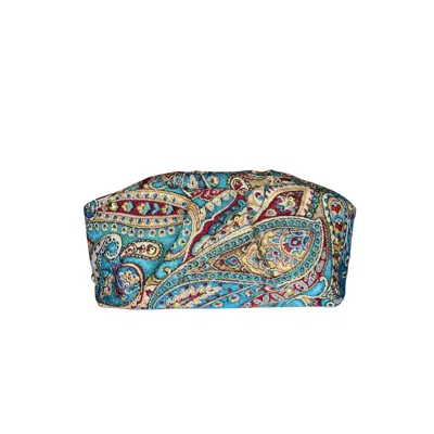 Ruj Heritage Women's Puffy Bag Jacquard Paisley