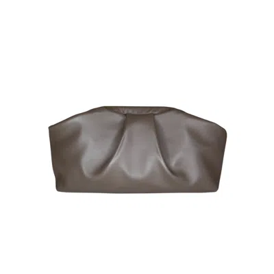 Ruj Heritage Women's Puffy Bag Warm Grey