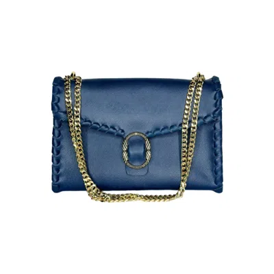 Ruj Heritage Women's Shoulder Bag Midnight Blue