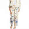 Rujuta Sheth Market Pant In Garden Mosaic In Multi