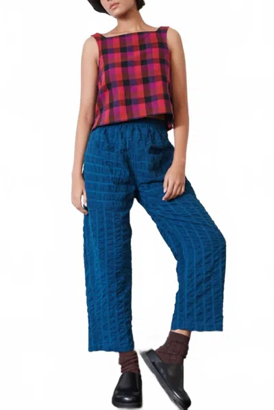 Rujuta Sheth Phoebe Pants In Arctic In Blue