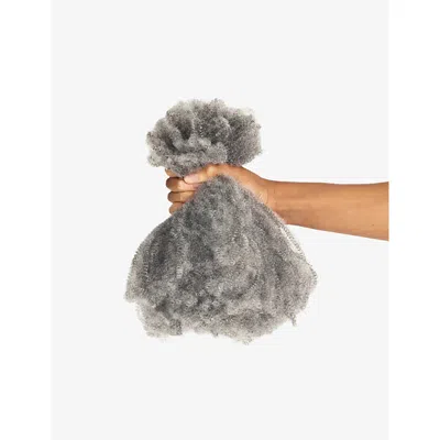 Ruka Grey Braid-it Synths®2 Afro Kinky Synthetic Hair Extensions 10' In Gray