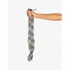 Ruka Braid-it Synths®2 Textured Straight Synthetic Hair Extensions 24' Grey In Gray