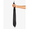 Ruka Jet Black Braid-it Synths®2: Bone Straight Synthetic Hair Extensions 24' In Black