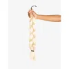 Ruka Braid-it Synths®2 Textured Straight Synthetic Hair Extensions 24' Platinum In Silver