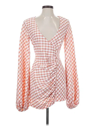 Rumer Cocktail Dress In Orange