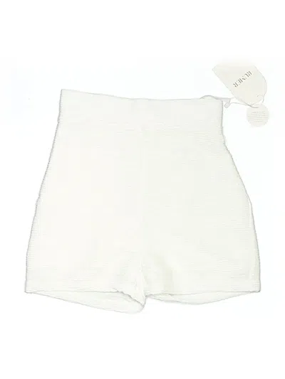 Pre-owned Rumer Shorts In Ivory