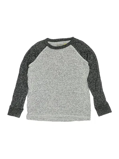 Pre-owned Rumi + Ryder Kids' 3/4 Sleeve T-shirt In Gray