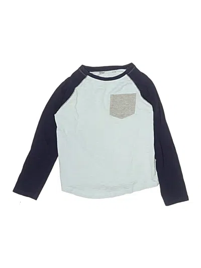 Pre-owned Rumi + Ryder Kids' 3/4 Sleeve T-shirt In Blue
