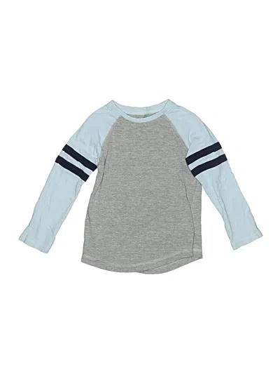 Pre-owned Rumi + Ryder Kids' 3/4 Sleeve T-shirt In Gray