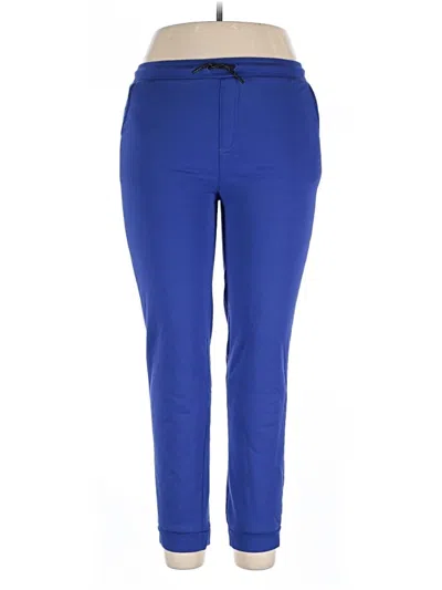 Pre-owned Rumi + Ryder Active Pants In Blue