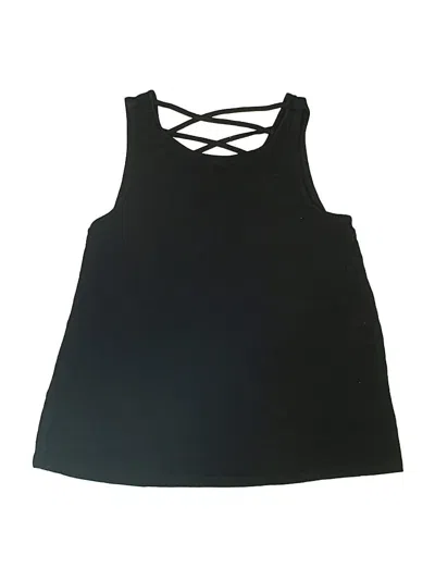 Pre-owned Rumi + Ryder Kids' Active Tank Top In Black