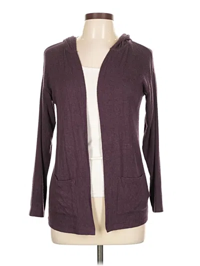 Pre-owned Rumi + Ryder Cardigan Sweater In Burgundy