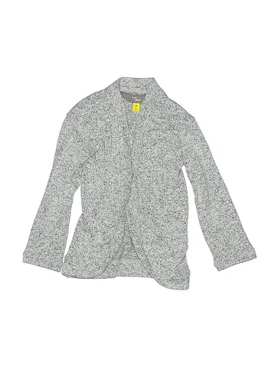 Pre-owned Rumi + Ryder Kids' Cardigan Sweater In Gray