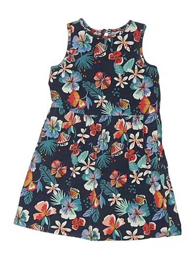 Pre-owned Rumi + Ryder Kids' Dress In Blue