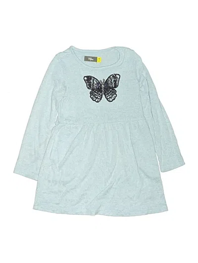 Pre-owned Rumi + Ryder Kids' Dress In Teal