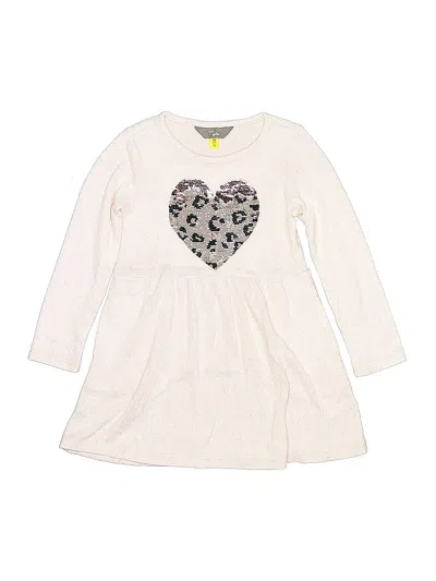Pre-owned Rumi + Ryder Kids' Dress In White