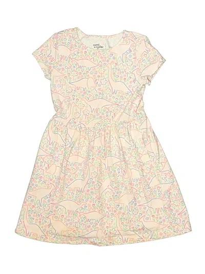 Pre-owned Rumi + Ryder Kids' Dress In White