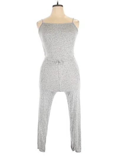 Pre-owned Rumi + Ryder Jumpsuit In Silver