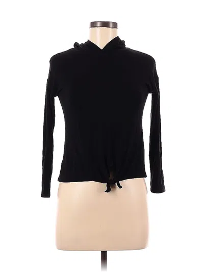 Pre-owned Rumi + Ryder Long Sleeve Top Black Cowl Neck Tops