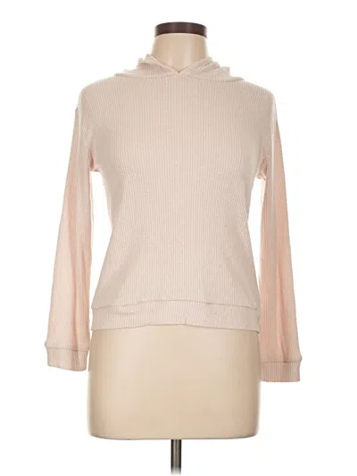 Pre-owned Rumi + Ryder Long Sleeve Top Tan Turtleneck Tops In Brown