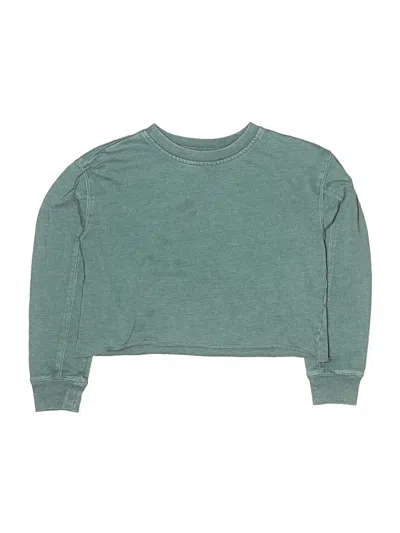 Pre-owned Rumi + Ryder Kids' Long Sleeve T-shirt In Blue