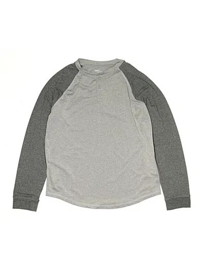 Pre-owned Rumi + Ryder Kids' Long Sleeve T-shirt In Gray