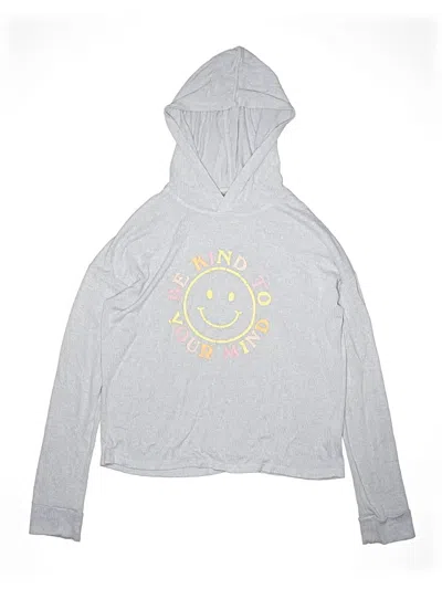 Pre-owned Rumi + Ryder Kids' Pullover Hoodie In Blue
