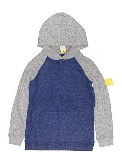 Pre-owned Rumi + Ryder Kids' Pullover Hoodie In Blue