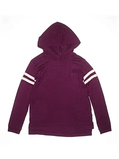 Pre-owned Rumi + Ryder Kids' Pullover Hoodie In Purple