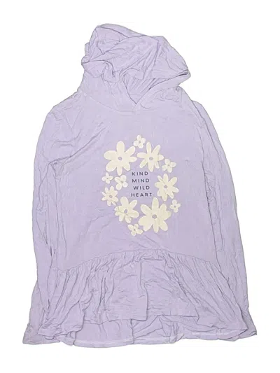 Pre-owned Rumi + Ryder Kids' Pullover Hoodie In Purple