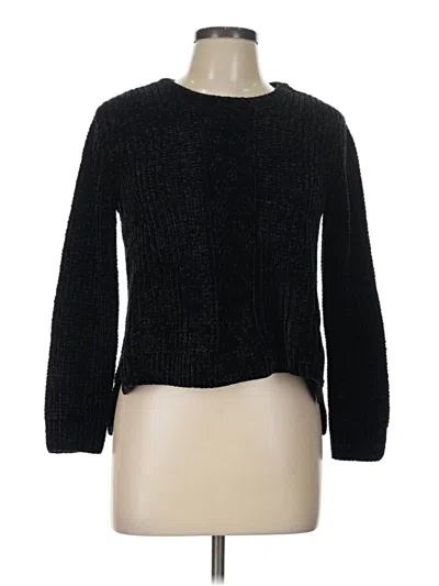 Pre-owned Rumi + Ryder Pullover Sweater In Black