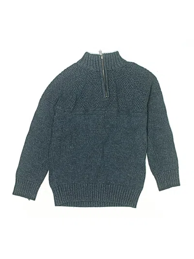 Pre-owned Rumi + Ryder Kids' Pullover Sweater In Blue