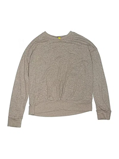 Pre-owned Rumi + Ryder Kids' Pullover Sweater In Brown