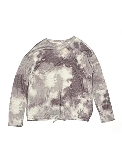 Pre-owned Rumi + Ryder Kids' Pullover Sweater In Gray