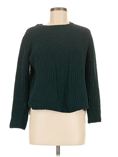 Pre-owned Rumi + Ryder Pullover Sweater In Green