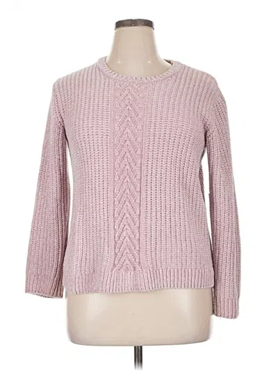 Pre-owned Rumi + Ryder Pullover Sweater In Pink