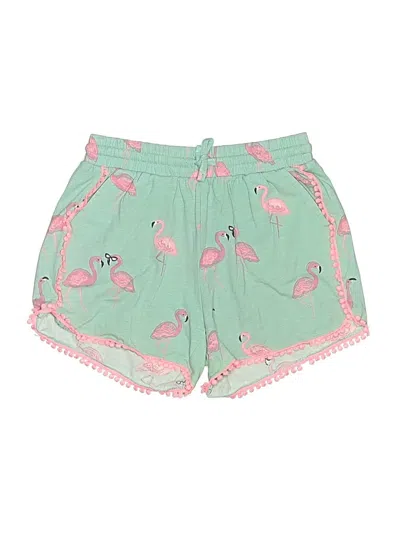 Pre-owned Rumi + Ryder Kids' Shorts In Green