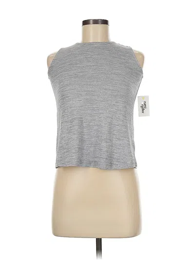 Pre-owned Rumi + Ryder Sleeveless T-shirt In Gray