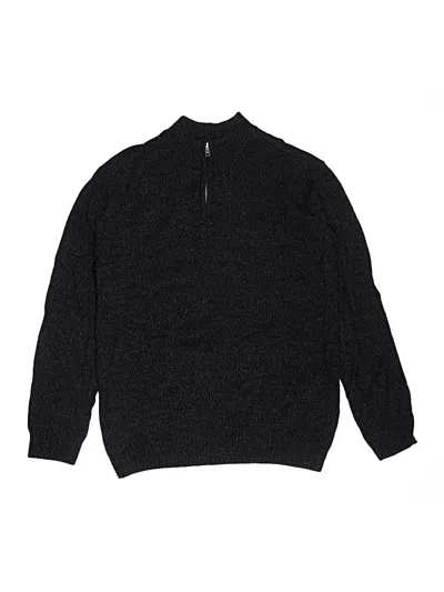 Pre-owned Rumi + Ryder Kids' Turtleneck Sweater In Black