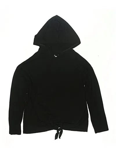 Pre-owned Rumi + Ryder Kids' Zip Up Hoodie In Black