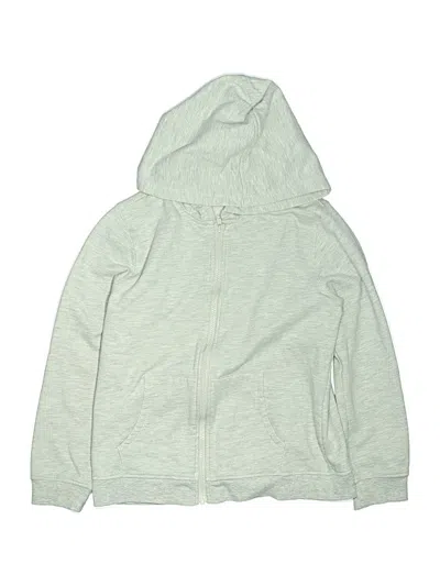 Pre-owned Rumi + Ryder Kids' Zip Up Hoodie In Green