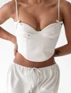 Rumored A Little Dream Top In Beige