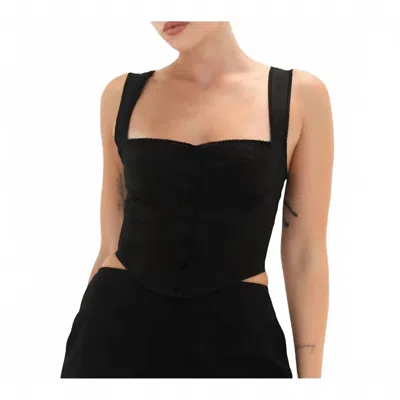 Rumored Antoinette Top In Black